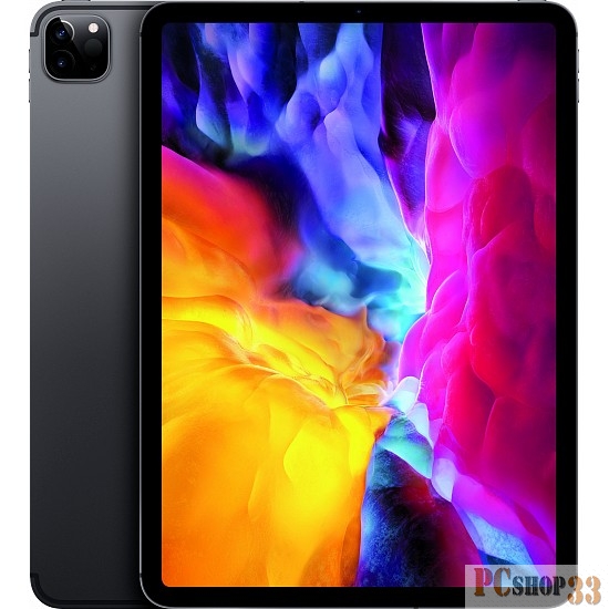 Планшет Apple 11-inch iPad Pro (2020) WiFi + Cellular 128GB - Space Grey MY2V2RU/A (rep. MU0M2RU/A)