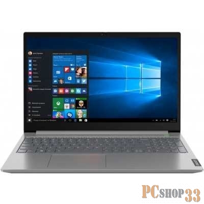 Ноутбук Lenovo ThinkBook 14-IIL 14 FHD (1920x1080) IPS AG 250N, I3-1005G1, 4GB DDR4 2666, 256GB SSD M.2, Intel UHD, NoWWAN, WiFi, BT, FPR, TPM, 3Cell 45Wh, Win 10 Pro, 1YR C.I, Mineral Grey, 1,5 kg
