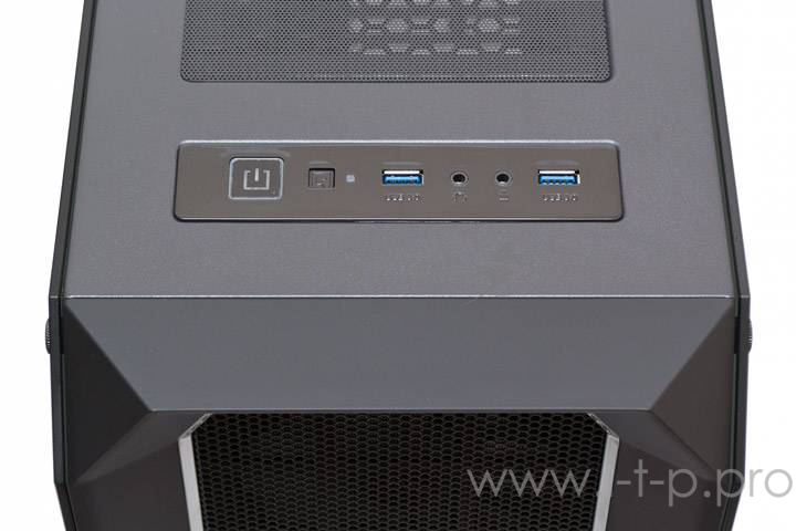 Корпус Aerocool P7-C0 Pro Black , ATX, без БП, 2х USB 3.0, два окна, хаб P7-H1, 16,8 млн цветов и 4 режима подсветки, 3 вент-ра P7-F12, сталь 0,7 мм