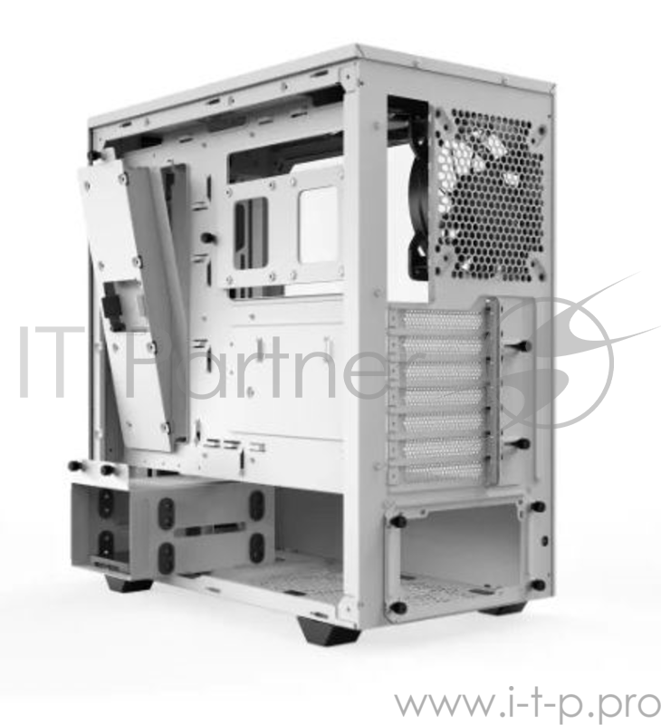 Корпус be quiet! PURE BASE 500 DX WHITE / midi-tower, atx, tempered glass / 3x 140mm fans inc. / BGW38