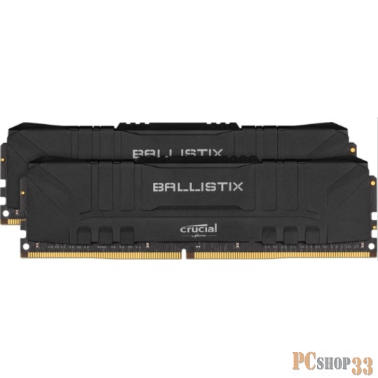Память оперативная Crucial 32GB Kit (16GBx2) DDR4 3600MT/s CL16 Unbuffered DIMM 288 pin Ballistix Black