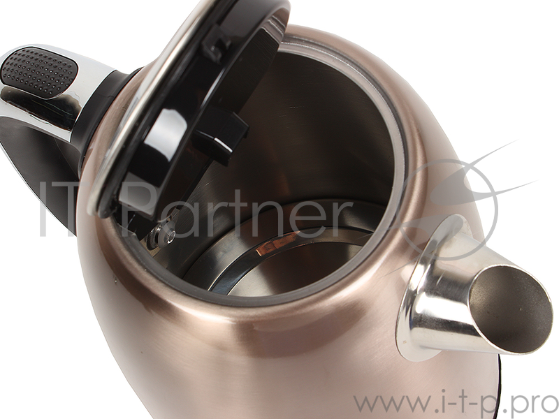 Чайник электрический UNIT UEK-264, сталь, цветная эмаль, цвет - Бронзовый металлик, 1.7л., 2000Вт.