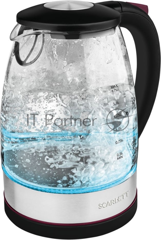Чайник электрический Scarlett SC-EK27G86 черный