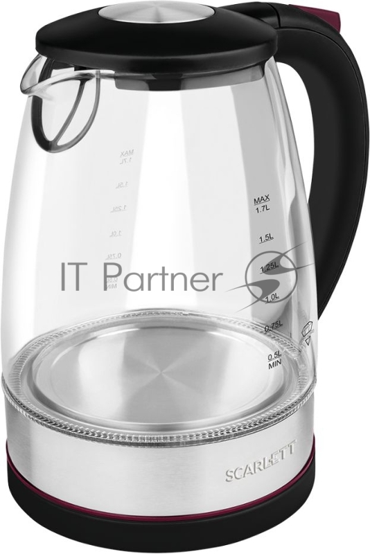 Чайник электрический Scarlett SC-EK27G86 черный