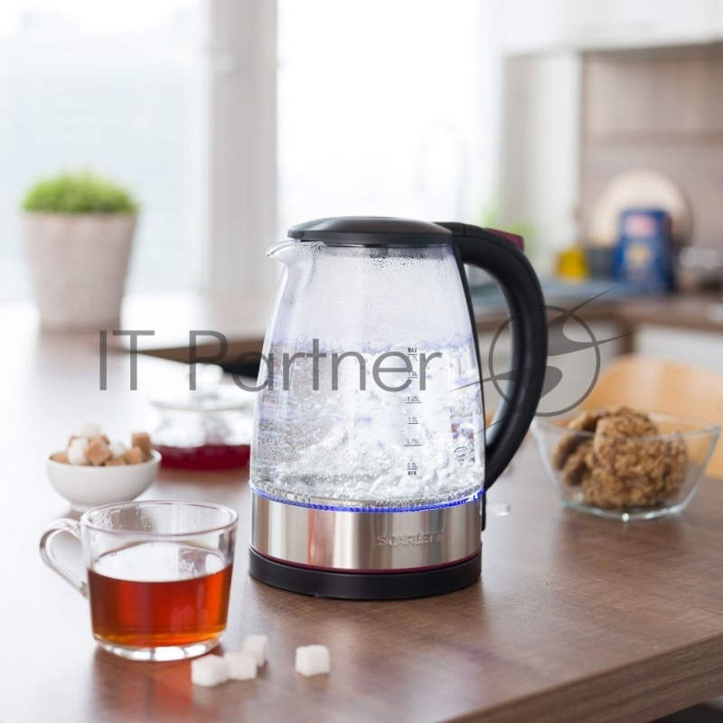 Чайник электрический Scarlett SC-EK27G86 черный