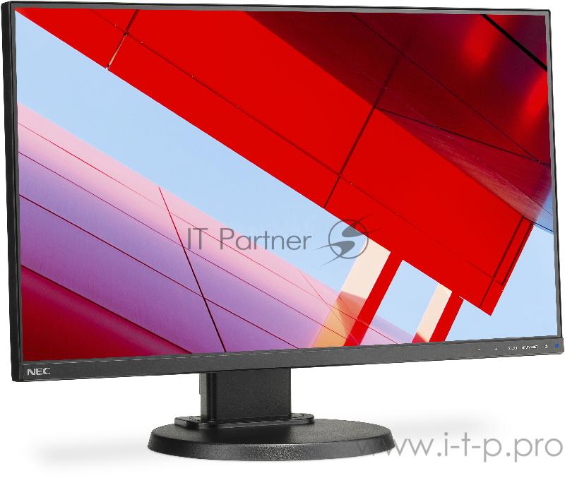Монитор LCD 24 E242N-BK NEC MultiSync E242N black 24 LCD monitor with LED backlight, 1920x1080, DisplayPort, HDMI, VGA, USB 3.1, 110 mm height adjustable
