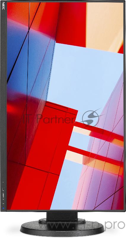 Монитор LCD 24 E242N-BK NEC MultiSync E242N black 24 LCD monitor with LED backlight, 1920x1080, DisplayPort, HDMI, VGA, USB 3.1, 110 mm height adjustable