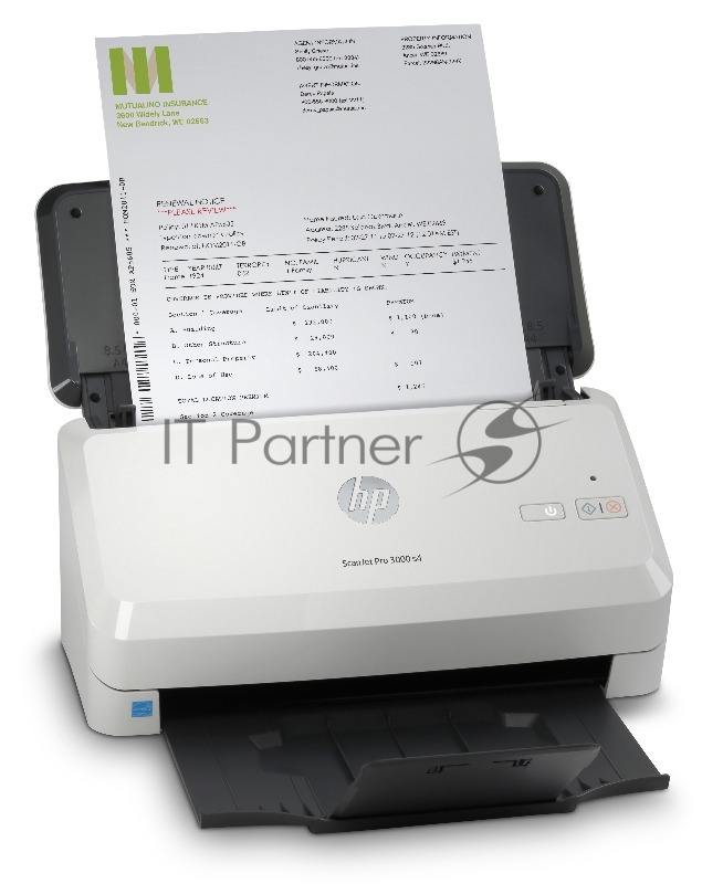 Сканер HP ScanJet Pro 3000 s4 Scanner, 1y warr, (replace L2753A)