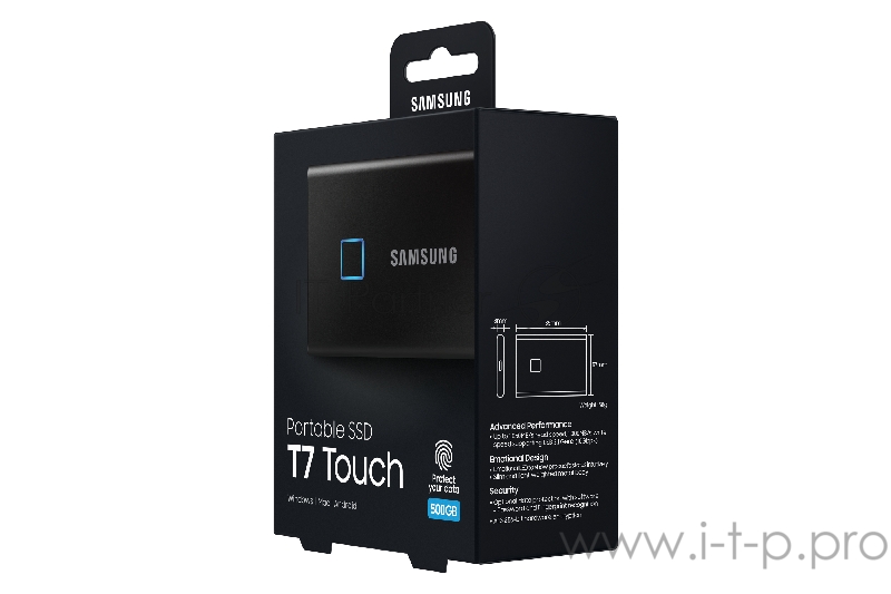 Накопитель SSD Samsung USB 500Gb MU-PC500K/WW 1.8