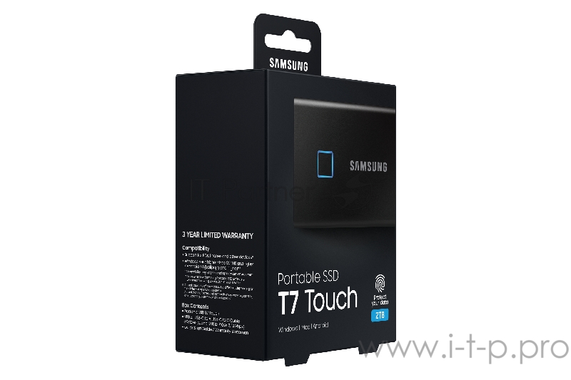 Накопитель SSD Samsung USB 2Tb MU-PC2T0K/WW 1.8