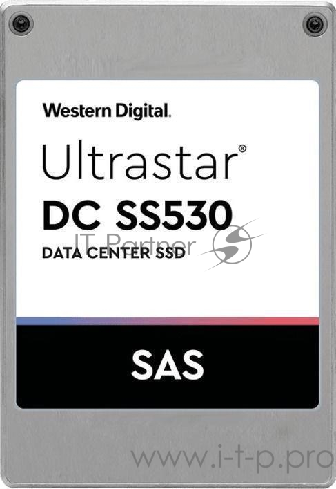 Твердотельный накопитель SSD Western Digital Ultrastar DC SS530WUSTR6432ASS204 (0P40337) 3200ГБ 2.5 15мм SAS 12Гб/с (TLC) 3DWPD