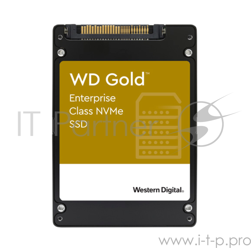 Твердотельный накопитель SSD WD Gold NVMe WDS960G1D0D 960ГБ 2,5 U.2 PCIe Gen 3.1 x4 NVMe (96L BICS4 3D TLC) 0.8DWPD