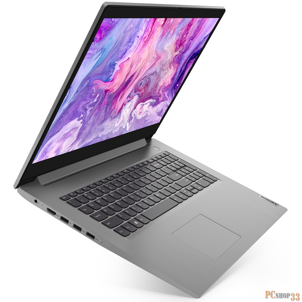 Ноутбук Lenovo IP3 17ADA05 17.3 HD+, AMD Ryzen3 3250U, 4Gb, 1Tb, noDVD, DOS, grey (81W20001RK)