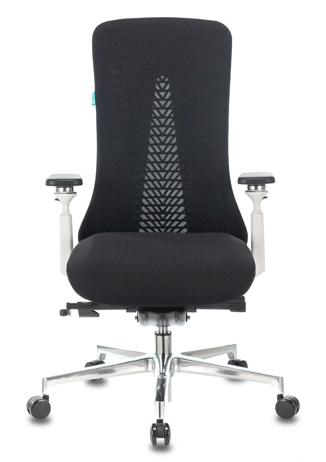 Кресло руководителя Бюрократ _MONE/BLACK черный крестовина алюминий