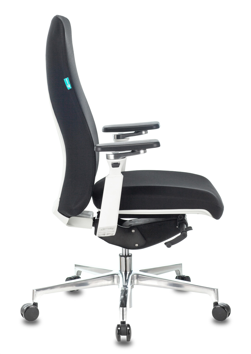 Кресло руководителя Бюрократ _MONE/BLACK черный крестовина алюминий