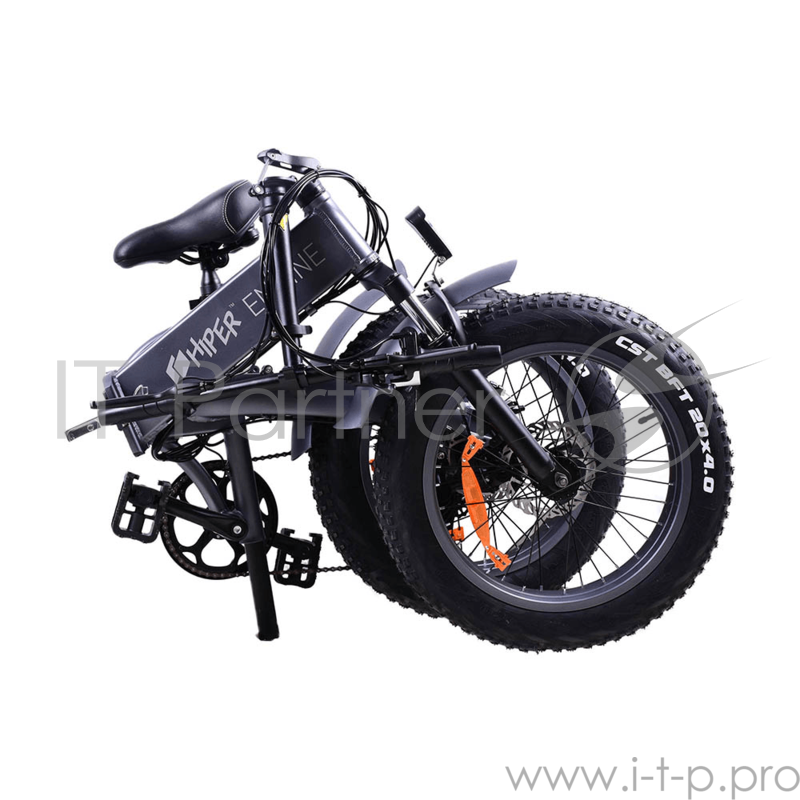 Электровелосипед HIPER Engine BF205 BigFoot, 20 широкие шины, 350 Вт мотор, 375 Втч батарея, складной, алюминивая рама