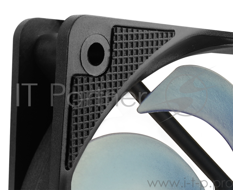 Вентилятор Aerocool Motion 12 Plus Blue , 120x120x25мм, синяя подсветка, 1200 об/мин, Molex 4-pin + 3-pin, 29.8 CFM, 22.1 дБА, съемная крыльчатка, гид