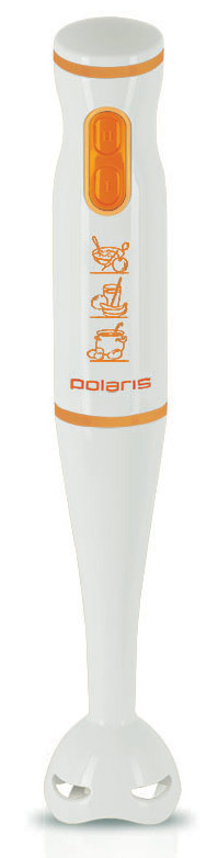 Блендер погружной Polaris PHB 0508 500Вт белый/оранжевый