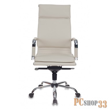 Кресло руководителя Бюрократ CH-993MB/IVORY слоновая кость искусственная кожа крестовина хром