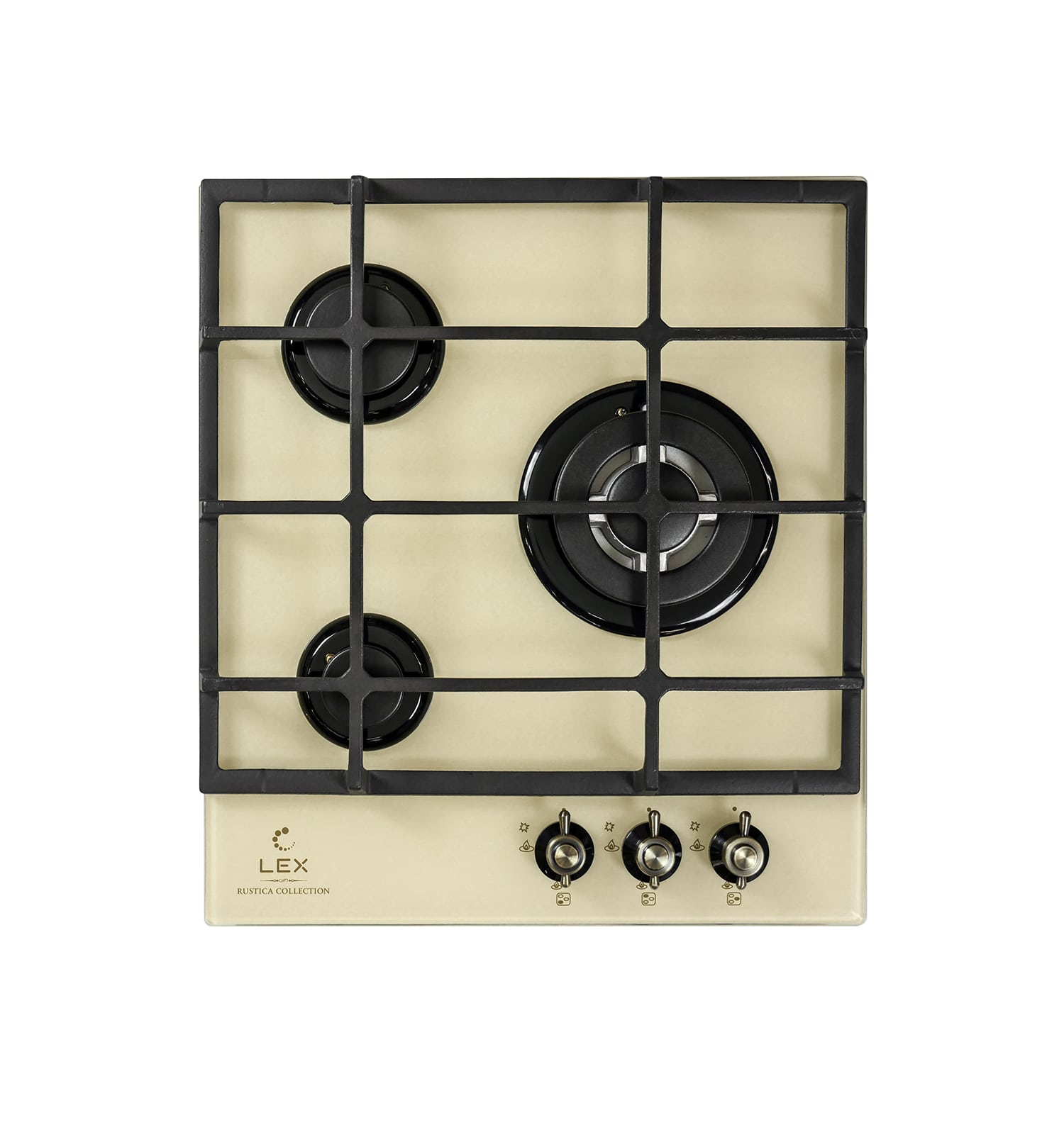 Газовая варочная поверхность Lex GVG 431 C IV слоновая кость
