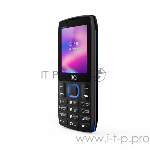 Мобильный телефон BQ 2400L Voice 20 Black/Grey