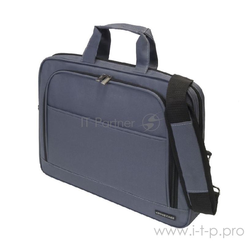 CROSS CASE CC15-004 Сумка для ноутбука серая (15.6, полиэстер)