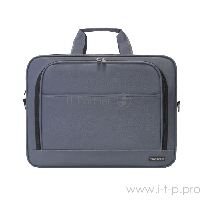 CROSS CASE CC15-004 Сумка для ноутбука серая (15.6, полиэстер)