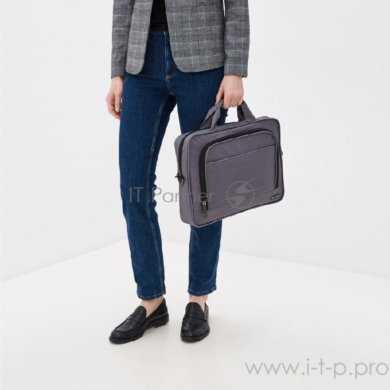 CROSS CASE CC15-004 Сумка для ноутбука серая (15.6, полиэстер)
