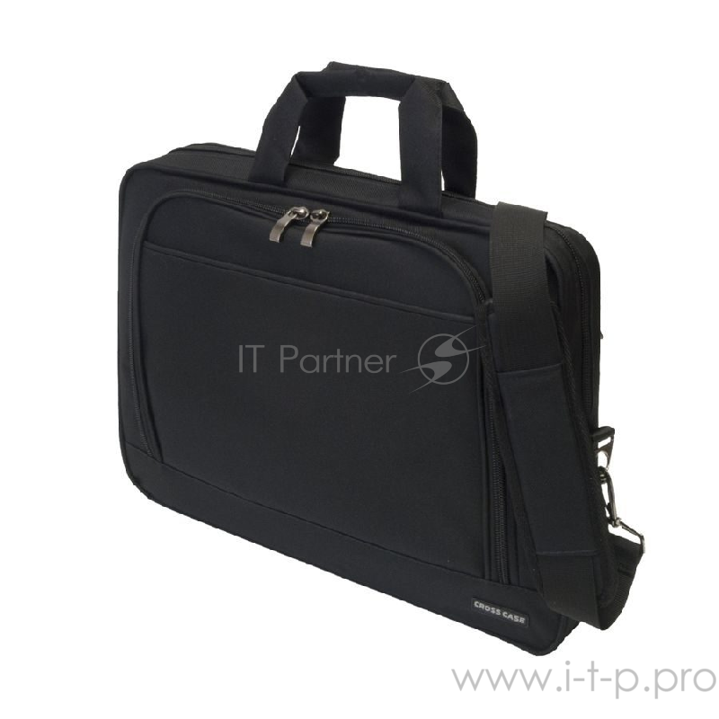 CROSS CASE CC15-004 Сумка для ноутбука чёрная (15.6, полиэстер)