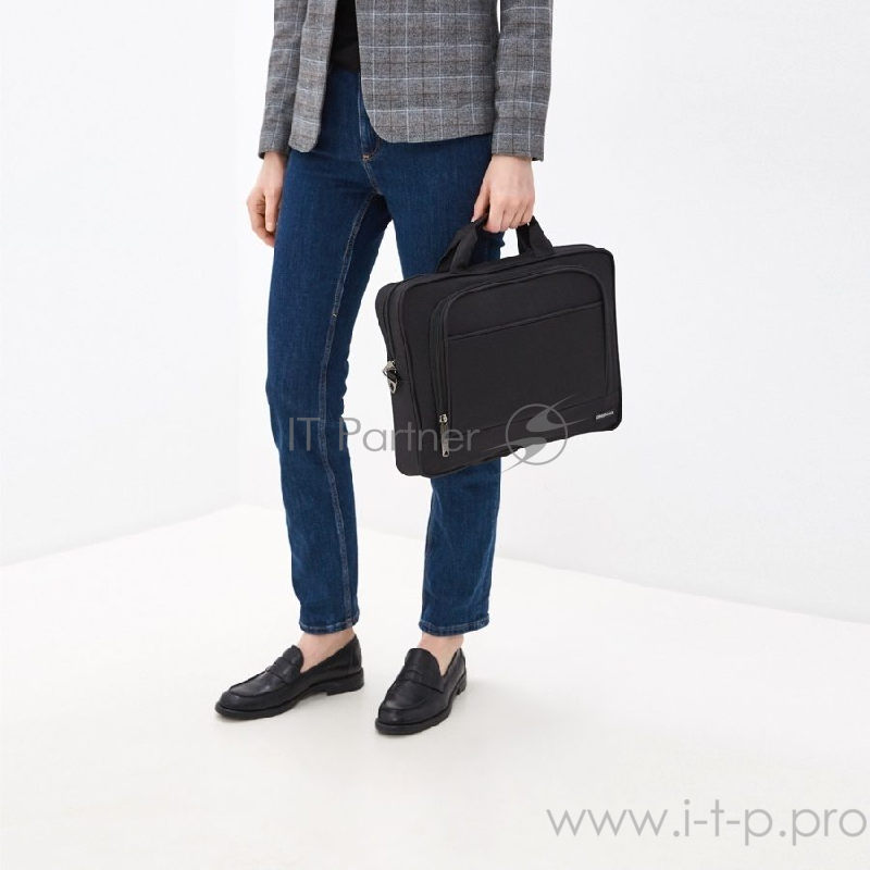 CROSS CASE CC15-004 Сумка для ноутбука чёрная (15.6, полиэстер)