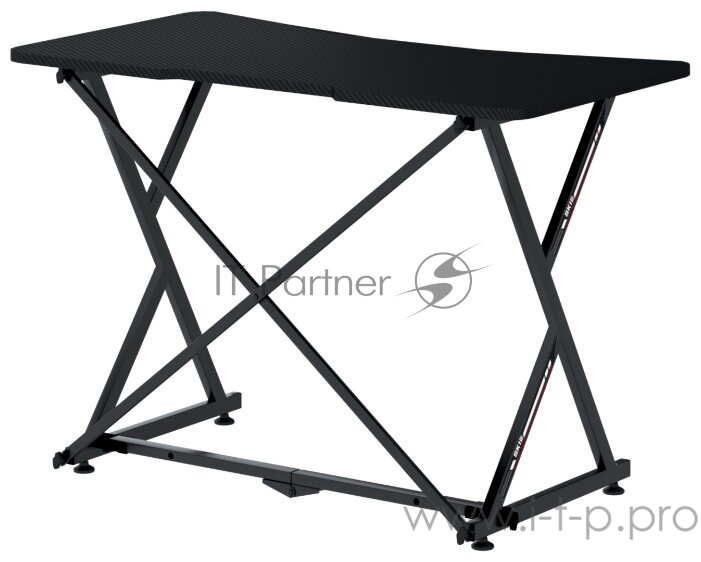 Skyland SKILL STG 1160 Игровой стол чёрный (1100 x 600 x 755 мм, металл, ЛДСП, карбон)