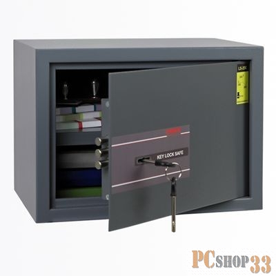 Сейф ONIX LS-25K Размеры: 250x350x250 Вес: 7,5 кг., Ключевой замок