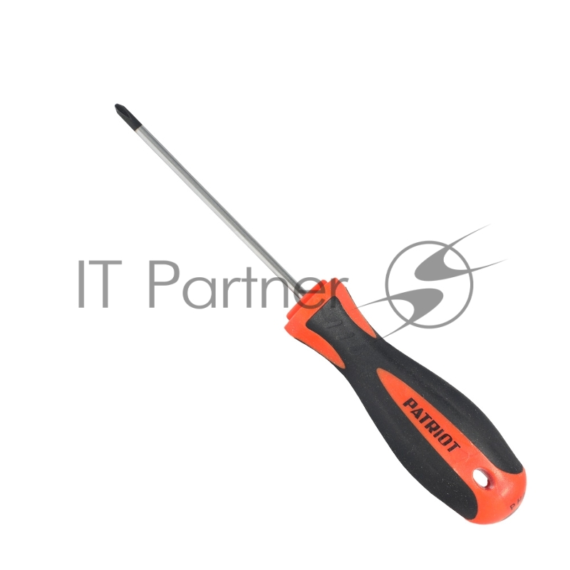 Отвертка Patriot PH0x75, CR-V,магнитная, 2-х компонентная рукоятка