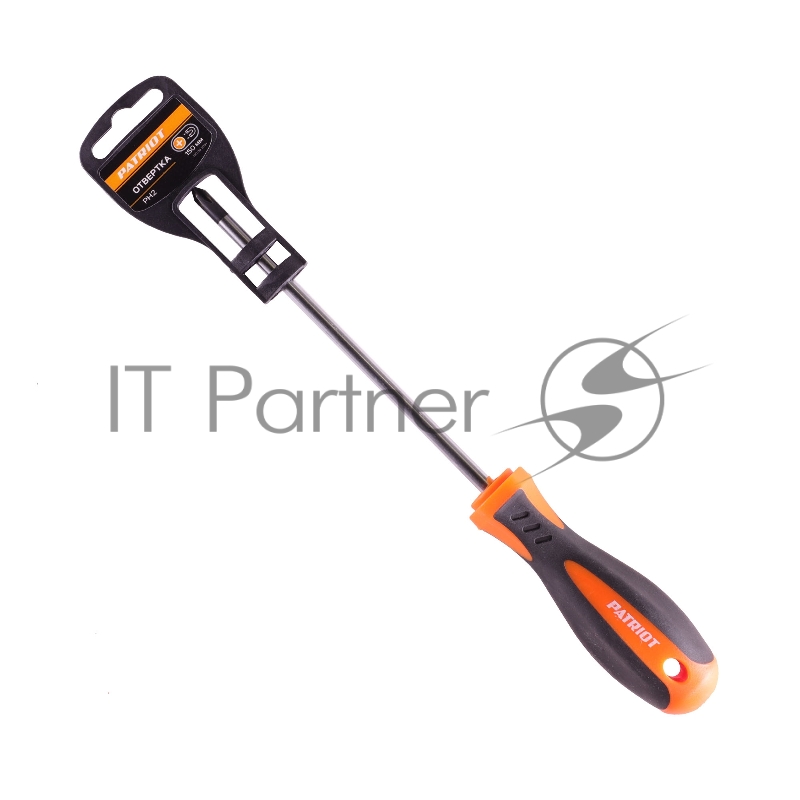 Отвертка Patriot PH2x150, CR-V,магнитная, 2-х компонентная рукоятка