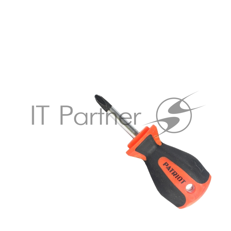 Отвертка Patriot PH2x38, CR-V,магнитная, 2-х компонентная рукоятка