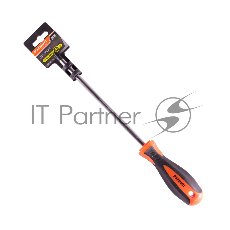 Отвертка Patriot PH3x200, CR-V,магнитная, 2-х компонентная рукоятка