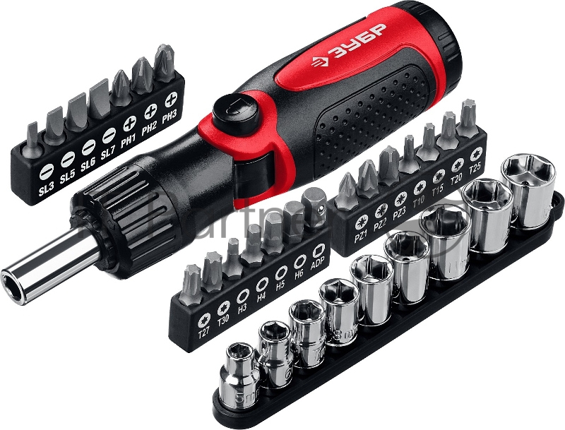 Набор отверточный Зубр 25161-H31 31 предмет