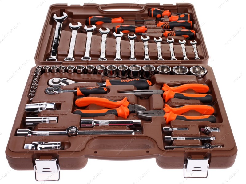 Набор инструментов Ombra OMT55S 55 предметов (жесткий кейс)