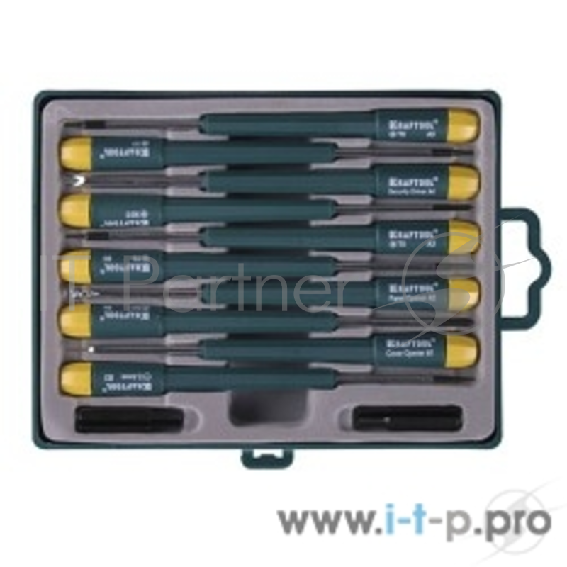Наборы отверток Набор KRAFTOOL Отвертки для ремонта мобильных телефонов, 12 предметов 25616-H12