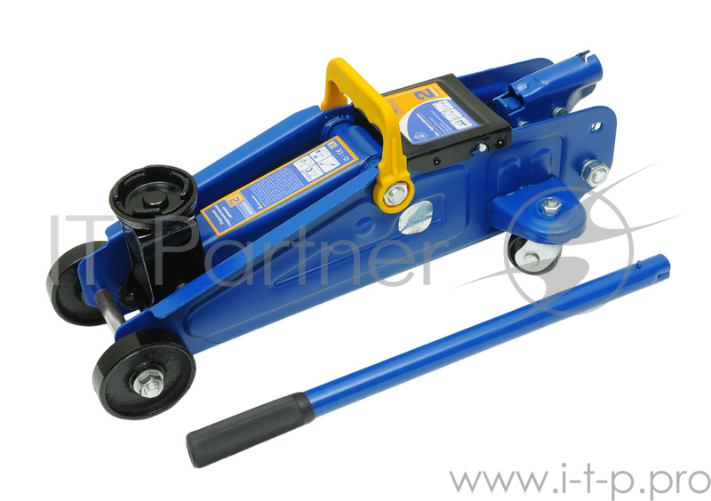 Домкрат подкатной гидравлический 2 т. KRAFT (кейс) КТ 820001