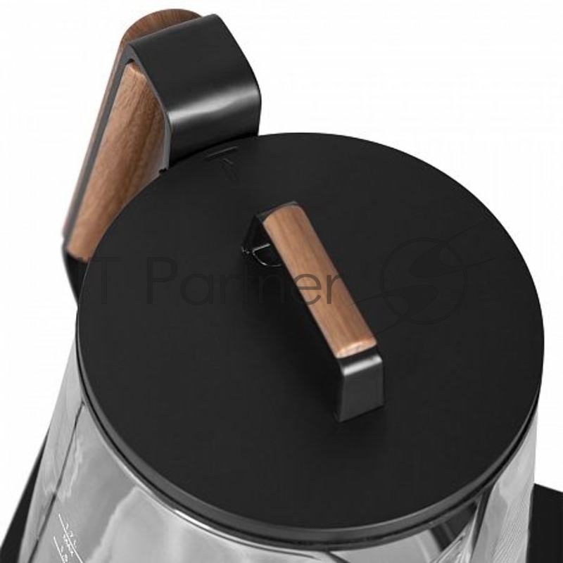 Чайник электрический Redmond RK-G1308D 1.7л. 1500Вт черный (корпус: стекло)