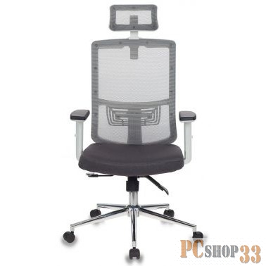 Кресло руководителя Бюрократ MC-W612-H/GR/GRAFIT серый BM-10 сиденье серый BAHAMA сетка/ткань кресто