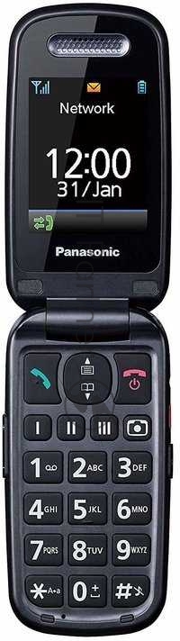 Мобильный телефон Panasonic TU456 красный раскладной 1Sim 2.4 240x320 0.3Mpix GSM900/1800 microSDHC max32Gb