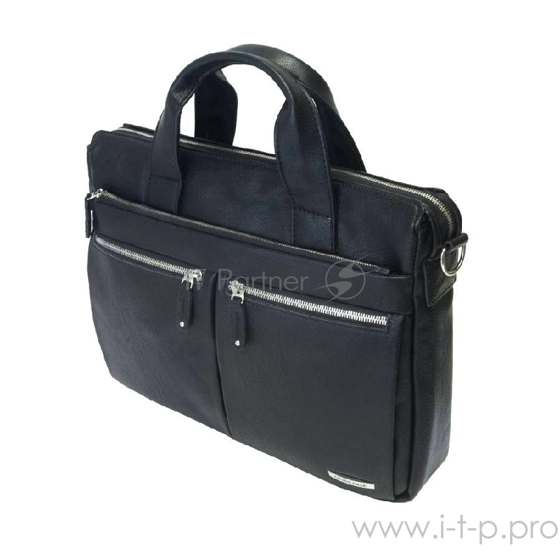 Сумка для ноутбука CROSS CASE CC14-327 чёрная (14, искусственная кожа)