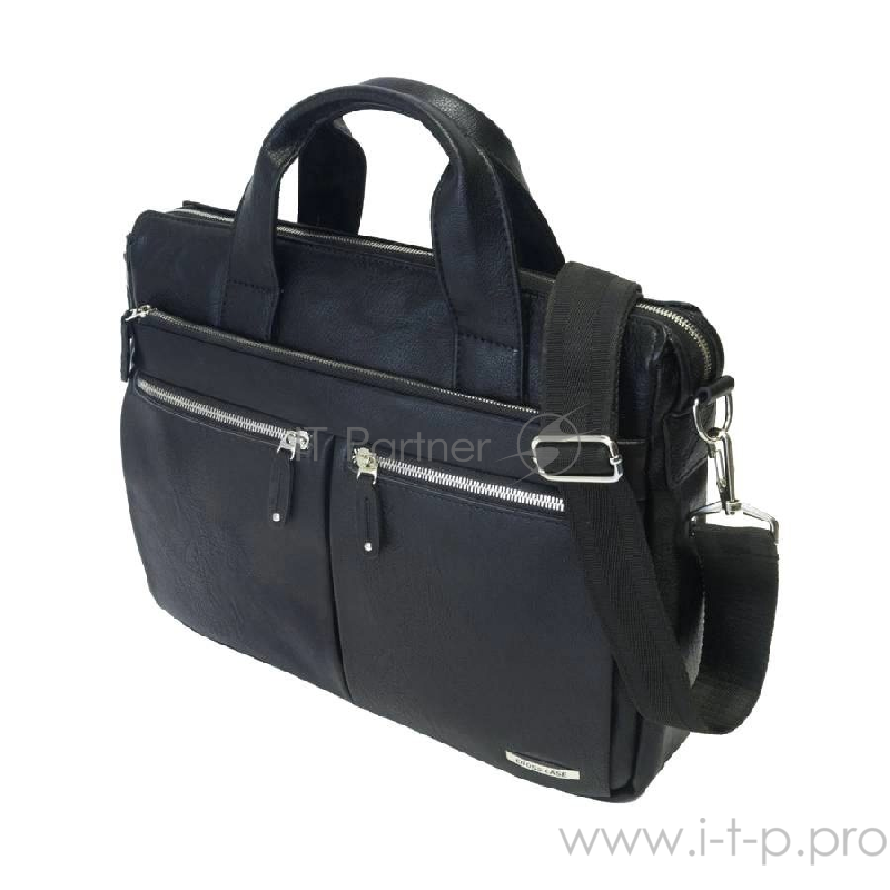 Сумка для ноутбука CROSS CASE CC14-327 чёрная (14, искусственная кожа)