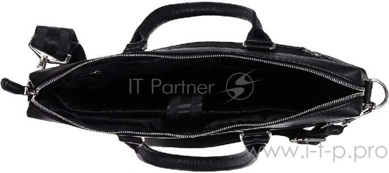 Сумка для ноутбука CROSS CASE CC14-339 чёрная (14, искусственная кожа)