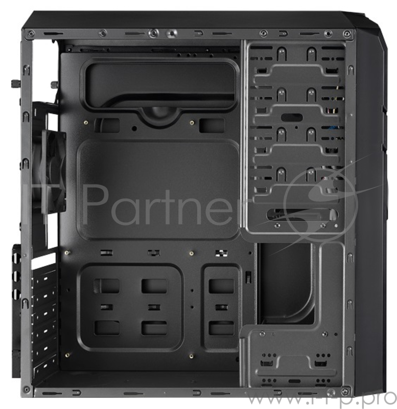 Корпус Aerocool V2X черный без БП ATX 1x92mm 2xUSB2.0 1xUSB3.0 audio