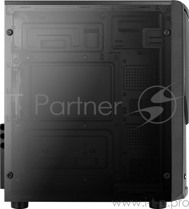 Корпус Aerocool TOMAHAWK-A , ATX, без БП, окно из акрила, 202x440.5x399мм (ШxГxВ), USB3.0 x1, USB2.0 x2, установлен 1х 12см LED вентилятор