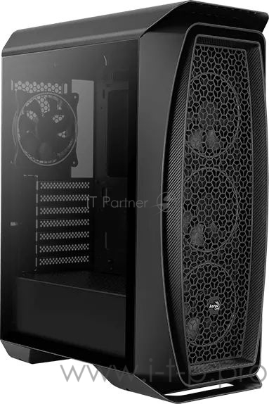 Корпус Aerocool Aero One Eclipse-G-BK-v1 черный без БП ATX 4x120mm 2xUSB3.0 audio