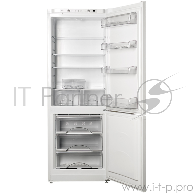 Холодильник ATLANT ХМ-6221-000 373л белый (ВхШхГ) 185.5x69.5x62.5см. 2-камерный, морозилка снизу. 2 компрессора. No Frost. Общий объем 373л, объем холод. камеры 252л, объем мороз. камеры 121л. Тип управления механический. Класс энергопотребления А+.